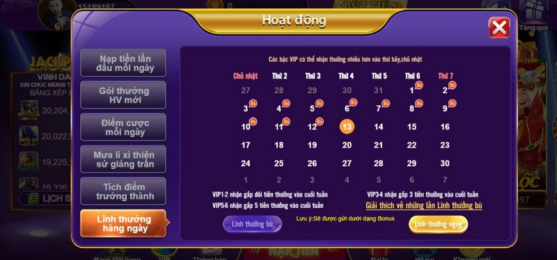 Khuyến mãi 68 Game Bài đặc biệt cho hội viên VIP